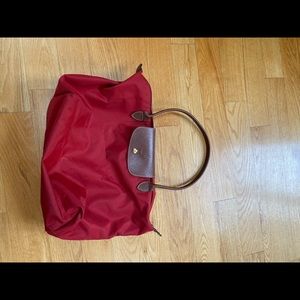 Longchamp large in red